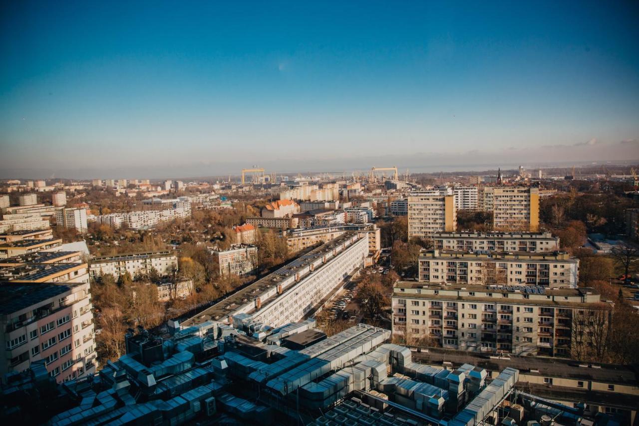Jbhotels Apartament Premium Hanza Tower Щецин Экстерьер фото
